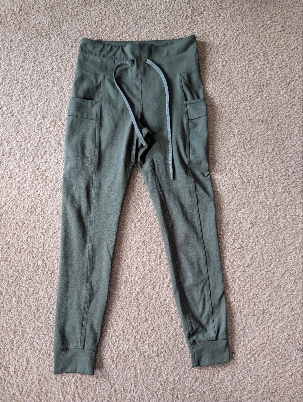 Eddie Bauer Army Green Leggings Joggers